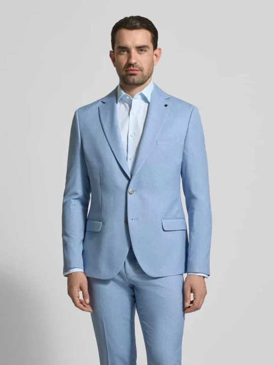 Zdjęcie produktu Marynarka z kieszeniami z patkami model 'NICK' Zuitable Jasnoniebieski
