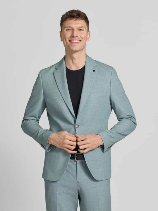 Zdjęcie produktu Marynarka z kieszeniami z patkami model 'NICK' Zuitable Jasnozielony
