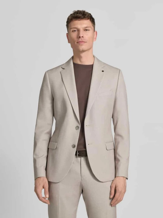 Zdjęcie produktu Marynarka z kieszeniami z patkami model 'NICK' Zuitable Beżowy