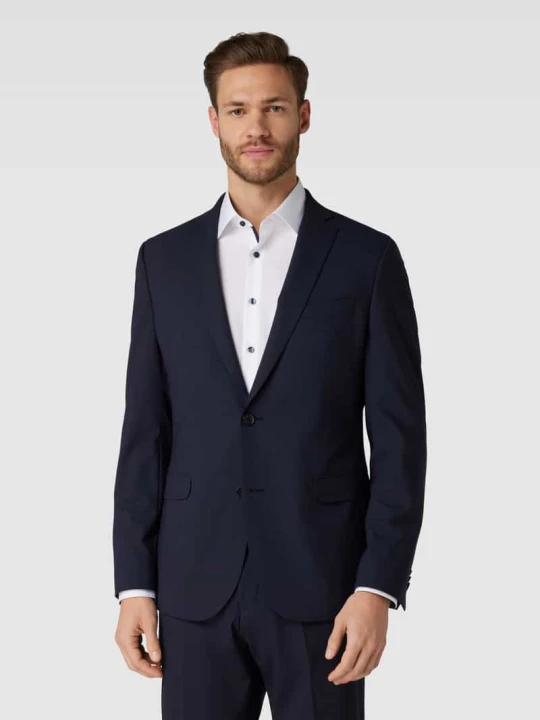 Zdjęcie produktu Marynarka krój regular fit z dodatkiem wełny model 's.O ULTIMATE' s.Oliver Granatowy