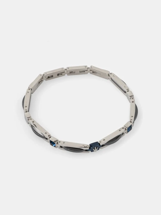 Zdjęcie produktu Maserati bransoletka CERAMIC srebrny