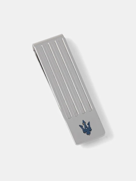 Zdjęcie produktu MASERATI klips do banknotów ICONIC srebrny