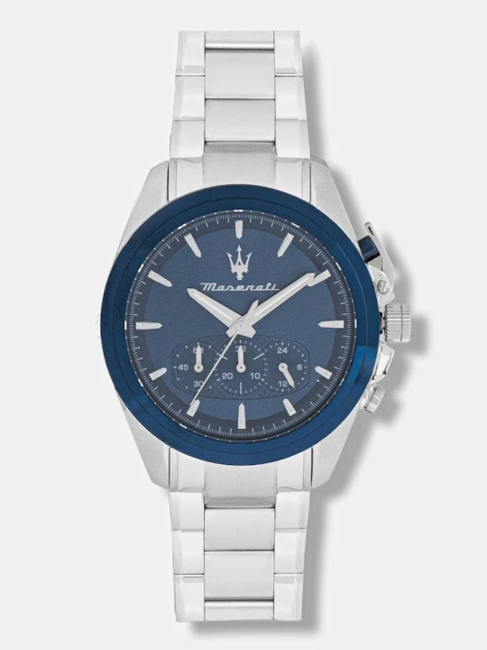 Zdjęcie produktu MASERATI zegarek męski srebrny