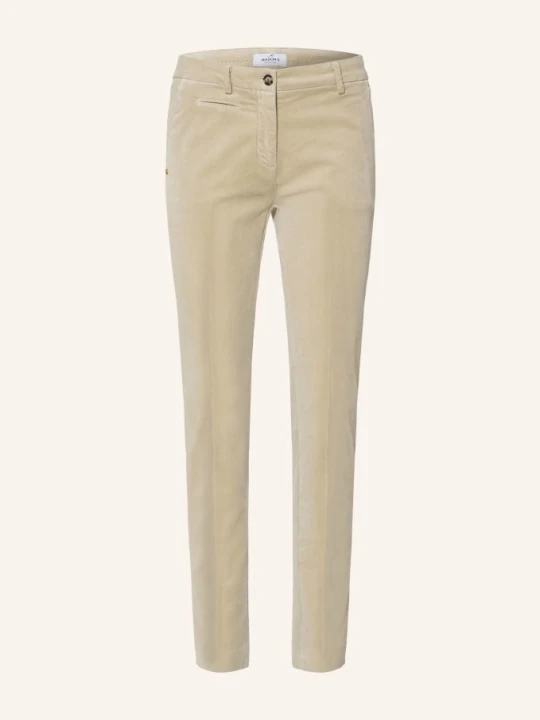 Zdjęcie produktu Mason's Spodnie Z Materiału Typu Marle New York beige