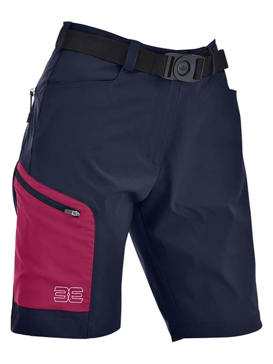 Zdjęcie produktu Maul Sport Bermudy trekkingowe "Laval 3XT" w kolorze granatowym rozmiar: 38