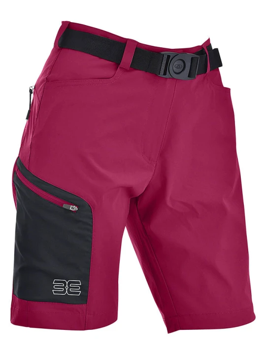 Zdjęcie produktu Maul Sport Bermudy trekkingowe "Laval 3XT" w kolorze jagodowym rozmiar: 36