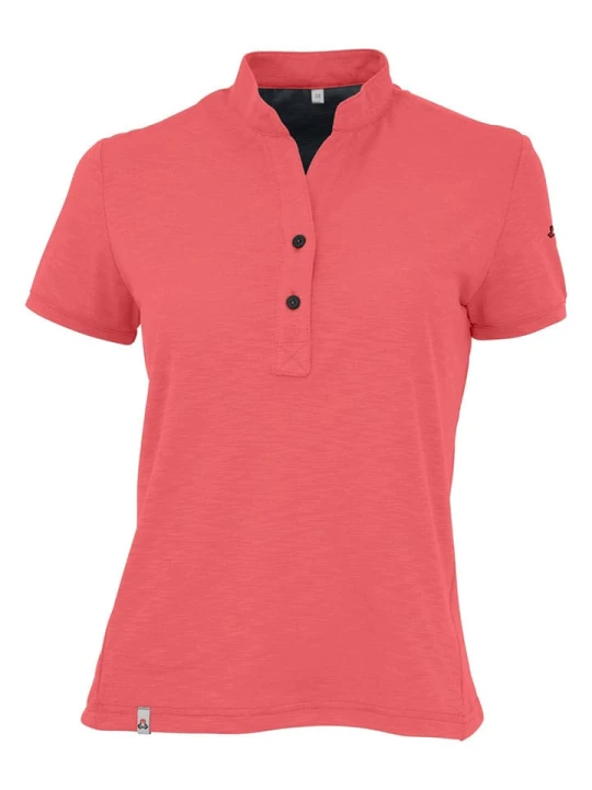 Zdjęcie produktu Maul Sport Funkcyjna koszulka polo "Hermine II" w kolorze różowym rozmiar: 36