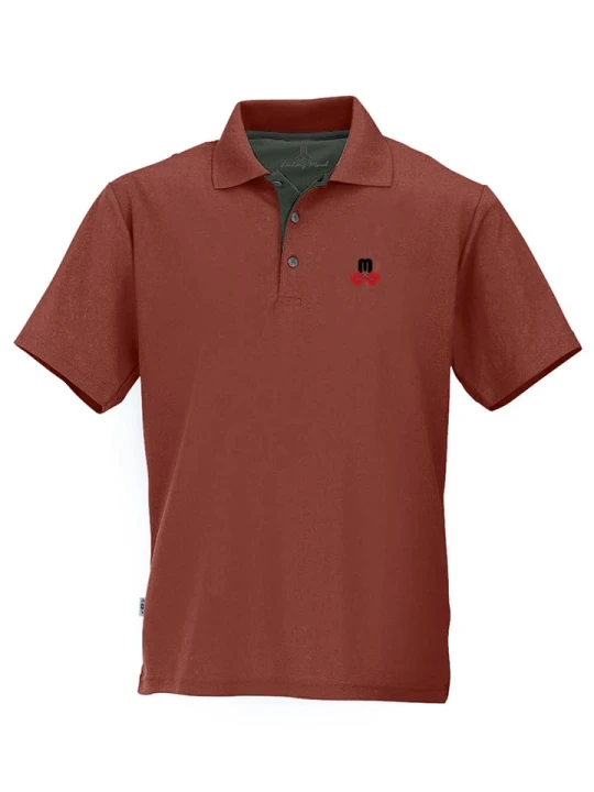 Zdjęcie produktu Maul Sport Koszulka funkcyjna polo w kolorze bordowym rozmiar: 50