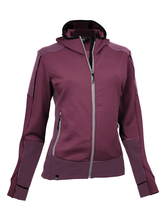 Zdjęcie produktu Maul Sport Kurtka polarowa "Monte Rosa" w kolorze fioletowym rozmiar: 42