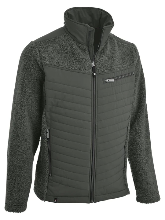 Zdjęcie produktu Maul Sport Kurtka polarowa "Neuenkirchen" w kolorze khaki rozmiar: 52