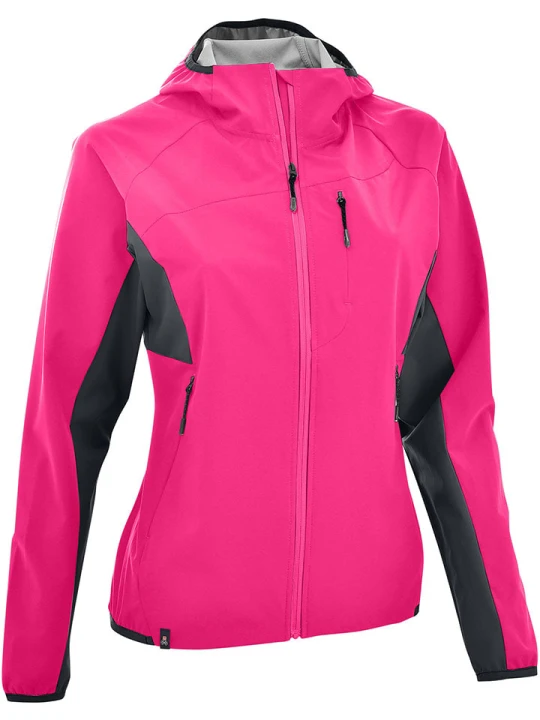 Zdjęcie produktu Maul Sport Kurtka softshellowa "Wildbarren" w kolorze różowo-czarnym rozmiar: 38