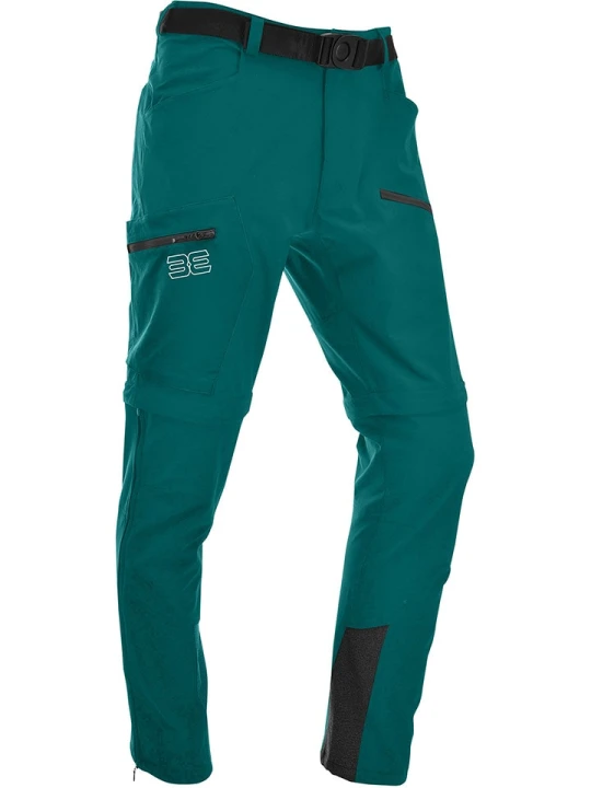 Zdjęcie produktu Maul Sport Spodnie funkcyjne Zipp-Off "Eiger" w kolorze morskim rozmiar: 28