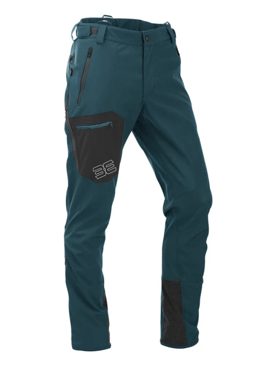 Zdjęcie produktu Maul Sport Spodnie softshellowe "Seilschaft XT 10.0" w kolorze morsko-czarnym rozmiar: 52