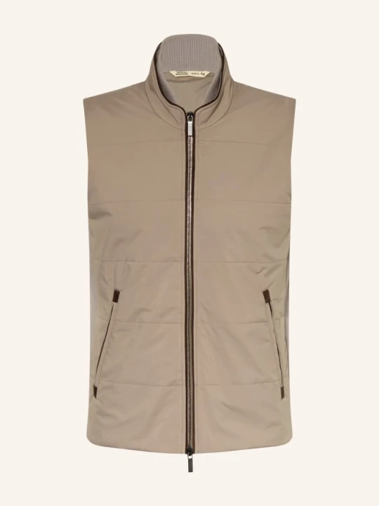Zdjęcie produktu Maurizio Baldassari Kamizelka Pikowana beige MAURIZIO BALDASSARI
