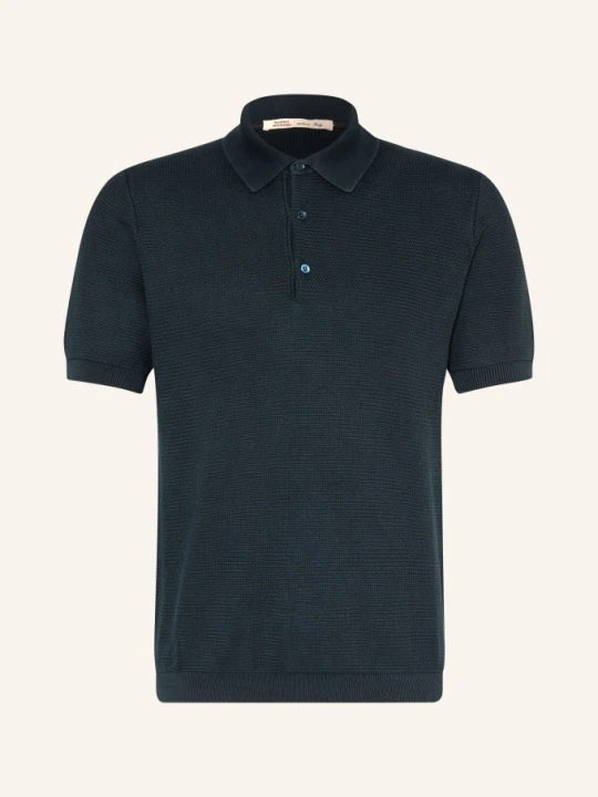 Zdjęcie produktu Maurizio Baldassari Sweter Polo blau MAURIZIO BALDASSARI GRANATOWY