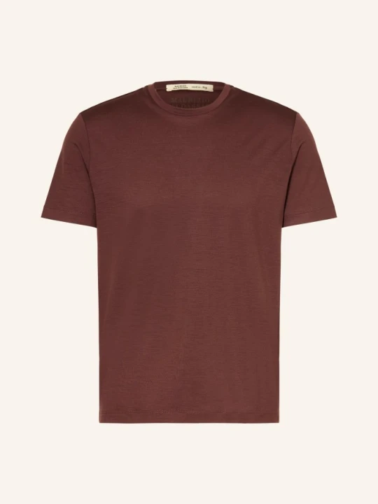 Zdjęcie produktu Maurizio Baldassari T-Shirt Linate braun MAURIZIO BALDASSARI CIEMNOBRĄZOWY