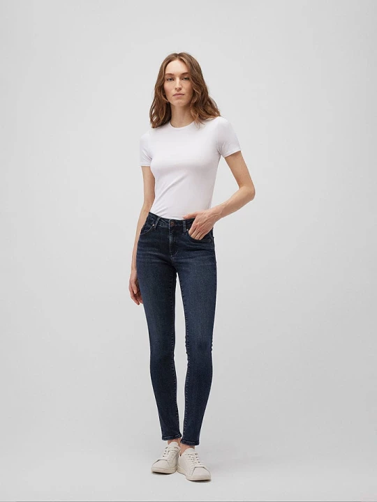 Zdjęcie produktu MAVI Dżinsy "Adriana" - Skinny fit - w kolorze granatowym rozmiar: W26 / L30