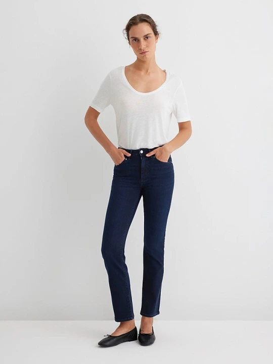Zdjęcie produktu MAVI Dżinsy "Kendra" - Slim fit - w kolorze granatowym rozmiar: W34 / L34