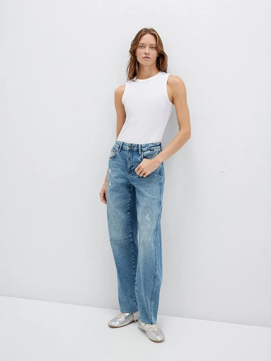 Zdjęcie produktu MAVI Dżinsy "Leila" - Comfort fit - w kolorze niebieskim rozmiar: W29 / L30