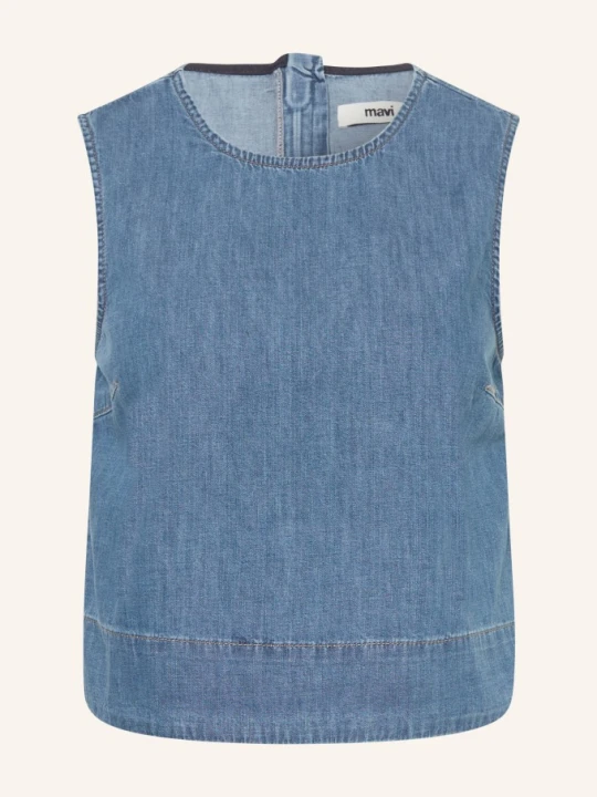 Zdjęcie produktu Mavi Top W Stylu Jeansowym blau NIEBIESKI