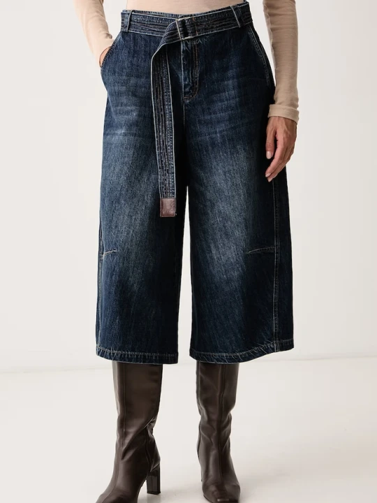 Zdjęcie produktu Max&Co. bermudy damskie jeansowe EPOCHE granatowy