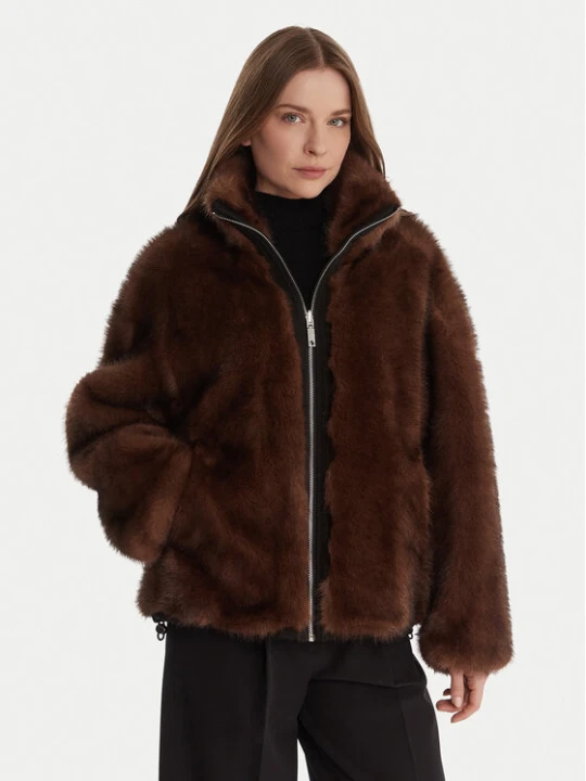 Zdjęcie produktu MAX&Co. Futro Azoto 2526086014200 Brązowy Regular Fit