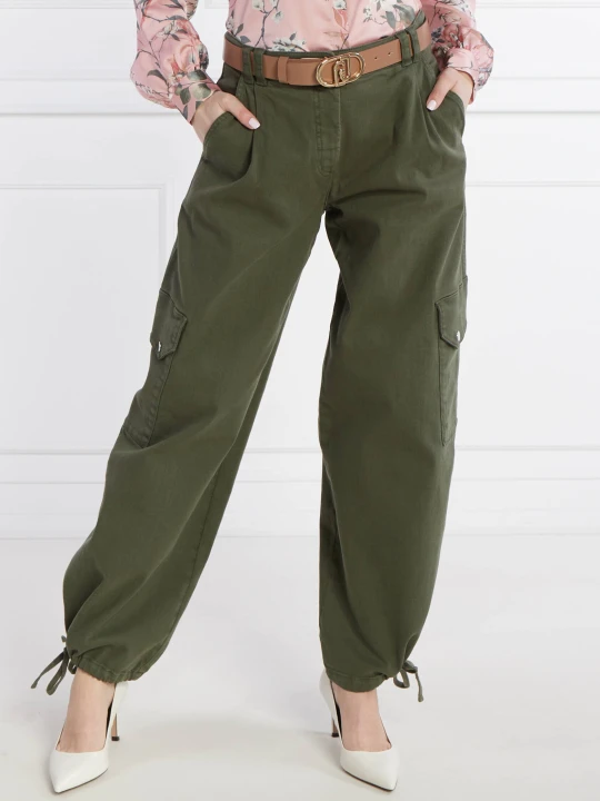 Zdjęcie produktu MAX&Co. Jeansowe spodnie cargo khaki