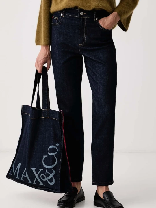 Zdjęcie produktu Max&Co. jeansy slim fit damskie GHIERA granatowy