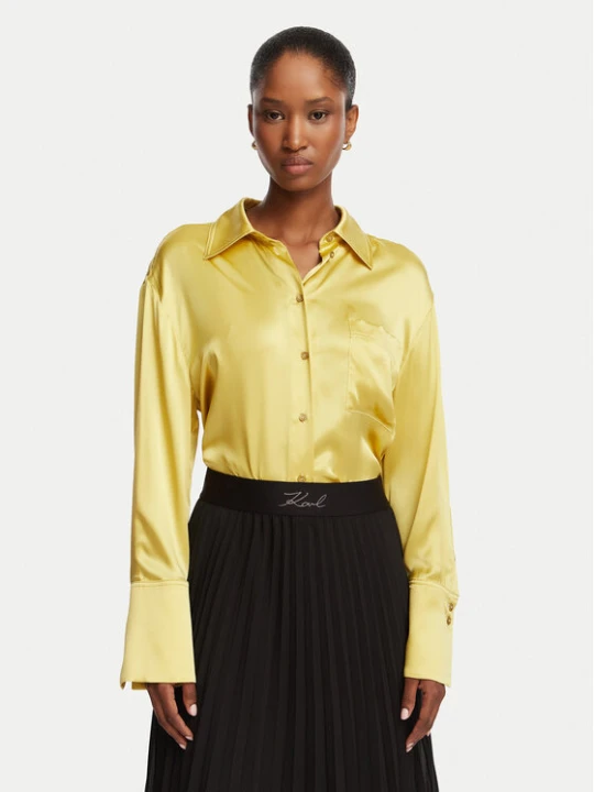 Zdjęcie produktu MAX&Co. Koszula Angri 2616111061200 Żółty Regular Fit