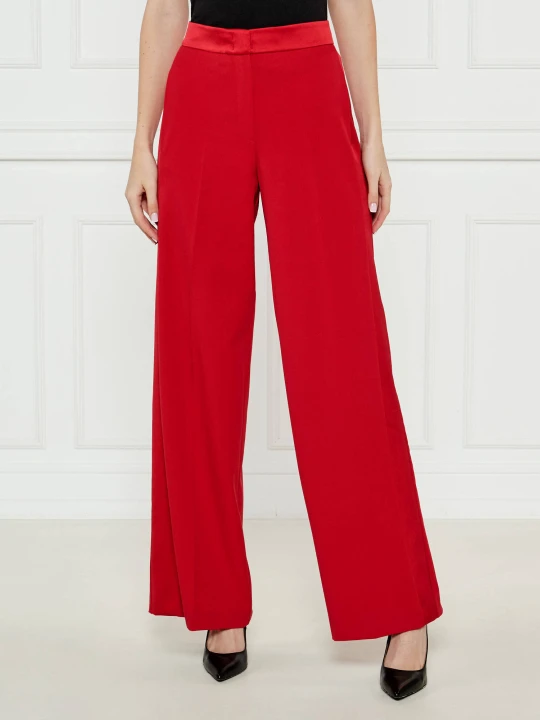 Zdjęcie produktu MAX&Co. Spodnie | flare fit czerwony
