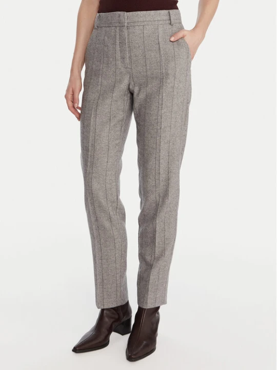 Zdjęcie produktu MAX&Co. Spodnie materiałowe Svenzia 2526136094200 Szary Slim Fit