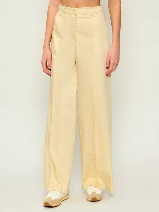 Zdjęcie produktu MAX&Co. Spodnie Mcovertice | flare fit beżowy