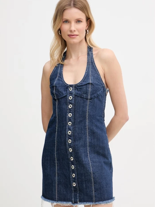 Zdjęcie produktu Max&Co. sukienka jeansowa MCLONCIA granatowy