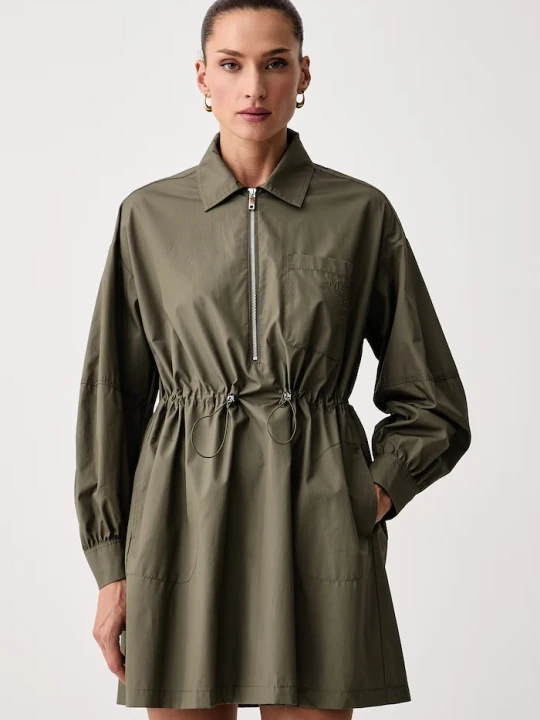 Zdjęcie produktu Max&Co. sukienka oversize bawełniana ATTUALE zielony