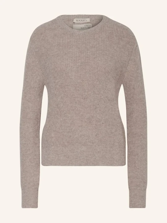 Zdjęcie produktu Max & Co. Sweter Mcozitto grau MAX&Co. BEŻOWY
