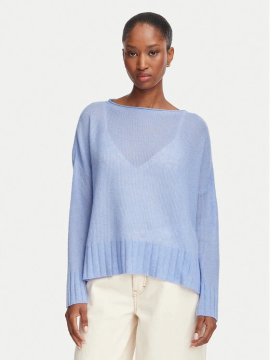 Zdjęcie produktu MAX&Co. Sweter Stampa 2626366091200 Niebieski jasny Oversize