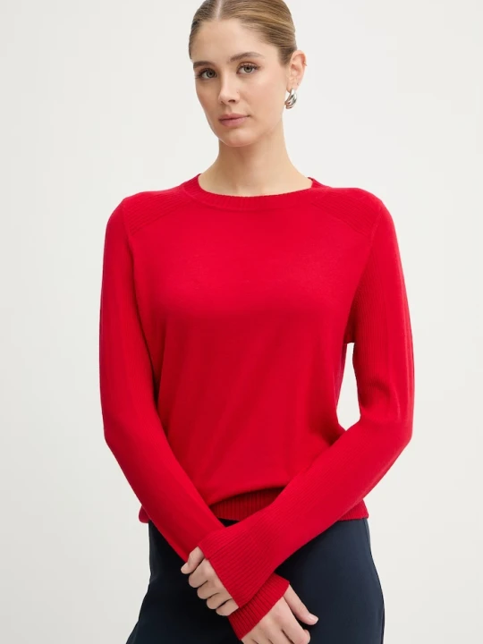 Zdjęcie produktu MAX&Co. sweter wełniany MCOBERLINA czerwony
