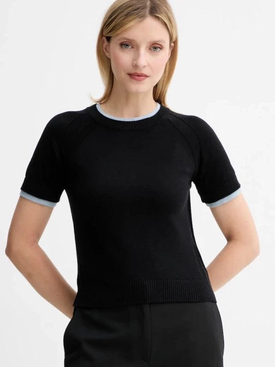 Zdjęcie produktu MAX&Co. sweter z domieszką kaszmiru czarny