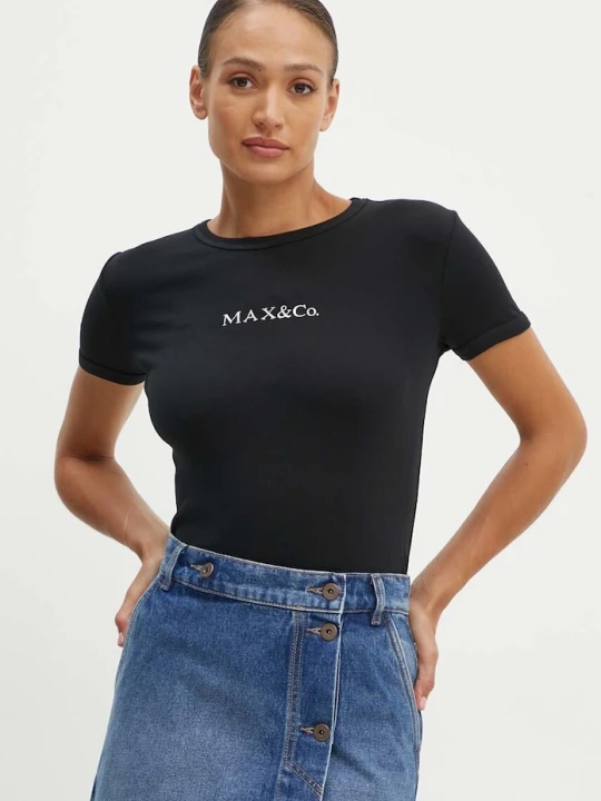Zdjęcie produktu MAX&Co. t-shirt bawełniany czarny