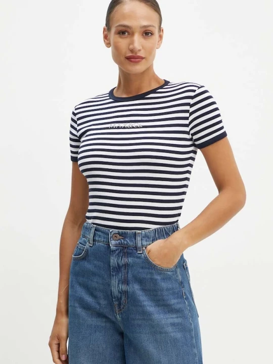 Zdjęcie produktu MAX&Co. t-shirt bawełniany granatowy