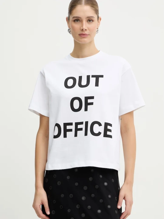 Zdjęcie produktu MAX&Co. t-shirt bawełniany MCLFERIALE biały