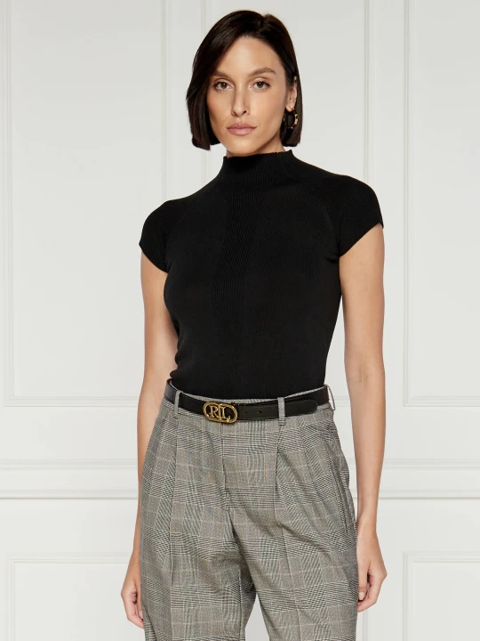 Zdjęcie produktu MAX&Co. Top Quiete | Slim Fit czarny