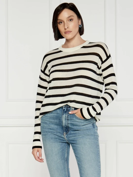 Zdjęcie produktu MAX&Co. Wełniany sweter PLATA | Regular Fit biały