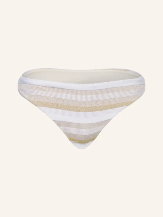Zdjęcie produktu Max Mara Beachwear Dół Od Bikini Basic Swami Z Błyszczącą Przędzą weiss
