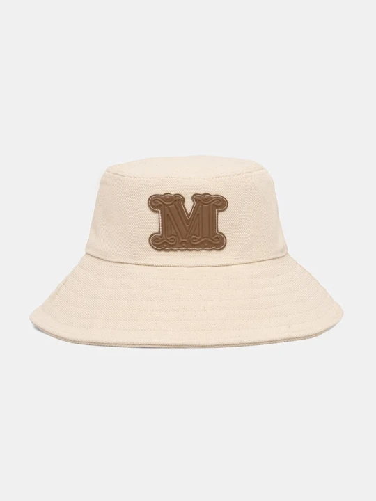 Zdjęcie produktu Max Mara Beachwear kapelusz damski bawełniany GONDOLA beżowy