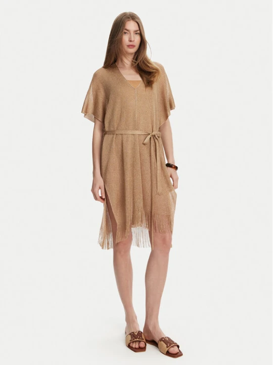Zdjęcie produktu Max Mara Beachwear Kimono Donolla 2516691039 Różowy Relaxed Fit