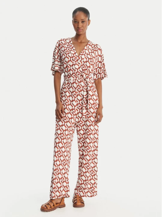Zdjęcie produktu Max Mara Beachwear Kombinezon Egrege 2616641029 Miedziany Regular Fit