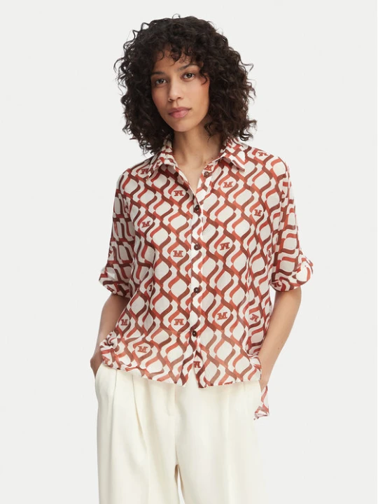 Zdjęcie produktu Max Mara Beachwear Koszula Ariete 2616111049 Kolorowy Regular Fit