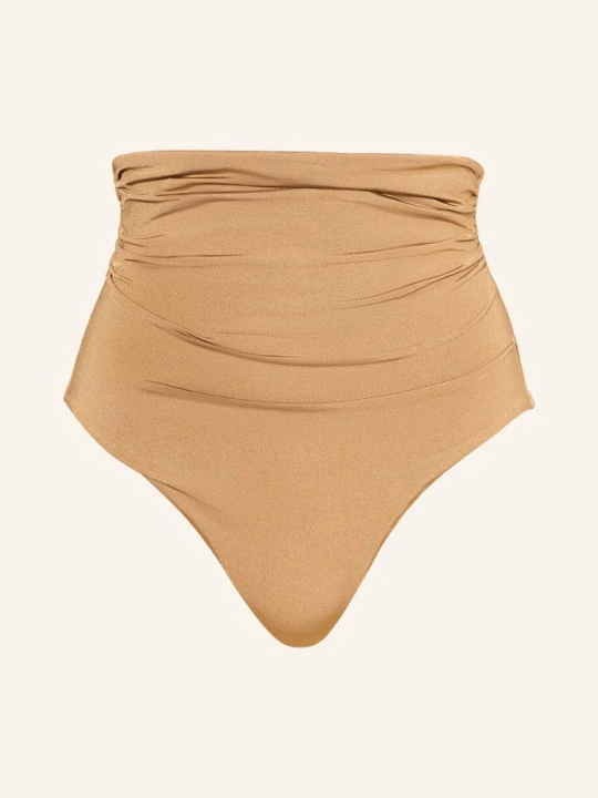 Zdjęcie produktu Max Mara Beachwear Spodenki Bikini Z Wysokim Stanem Salli beige