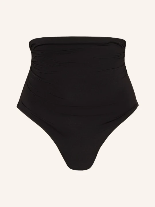 Zdjęcie produktu Max Mara Beachwear Spodenki Bikini Z Wysokim Stanem Salli schwarz CZARNY